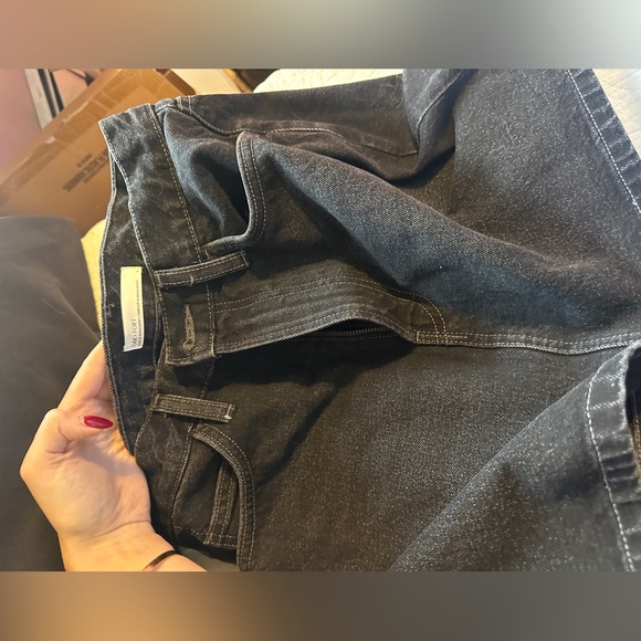 Oak and fort dark grey denim skirt - Picture 4 of 5